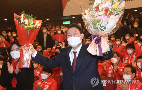 Ông Yoon Suk-yeol đắc cử Tổng thống Hàn Quốc