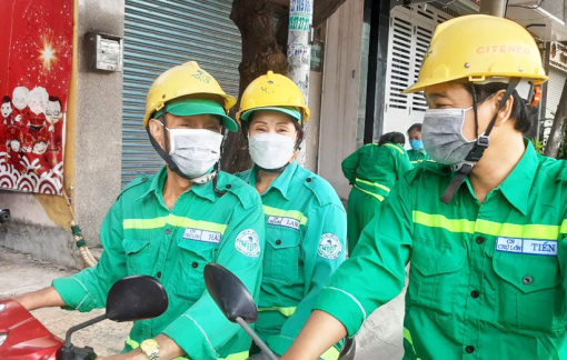 Ngày 8/3 của gia đình công nhân vệ sinh