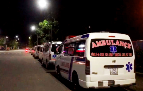 Xử lý dứt điểm tình trạng giành nhau giữa các xe cứu thương tư ở Quảng Ngãi