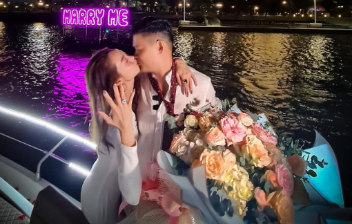 Minh Hằng được bạn trai cầu hôn