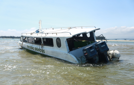 Quảng Nam kiến nghị nhiều vấn đề sau vụ chìm cano nhưng Bộ GTVT chưa phản hồi