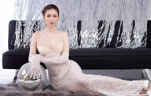 Người mẫu Quỳnh Thi với nhan sắc quyến rũ ánh nhìn