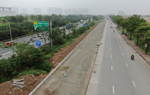 Hình ảnh mới của tuyến đại lộ "cứ mưa là ngập" sau khi được mở rộng