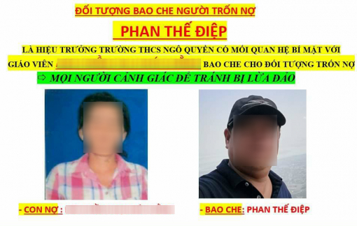 Cà Mau: Một hiệu trưởng bị đe dọa, bêu riếu trên mạng xã hội về chuyện nợ nần