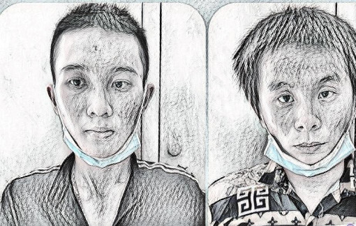 Hai kẻ cướp bị hai cô gái truy đuổi, tông ngã trên đường phố