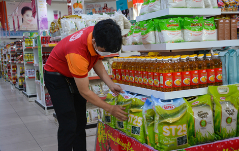 SATRA ra mắt sản phẩm gạo ST25 lúa - tôm