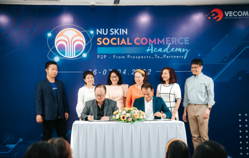 Nu Skin Việt Nam và VECOM hợp tác đào tạo thương mại xã hội