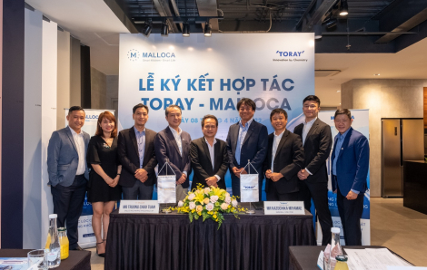 Malloca và Toray ký kết hợp tác phát triển thiết bị lọc nước tại Việt Nam
