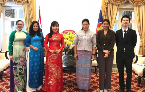 Thăm Tổng lãnh sự Lào, Thái Lan và Campuchia nhân dịp tết cổ truyền