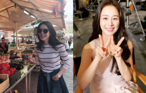 Kim Tae Hee uống nước cà rốt, Son Ye Jin cười nhiều để đẹp da