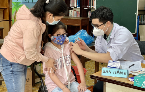 TPHCM: Học sinh tiểu học có phải nghỉ khi trường tổ chức tiêm vắc xin?