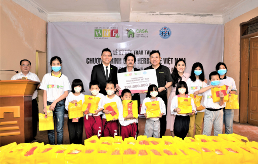 Thêm nhiều trẻ em được hỗ trợ nâng cao dinh dưỡng từ chương trình Casa Herbalife Việt Nam