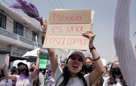 Mexico: Hàng trăm phụ nữ biểu tình do số vụ giết người và mất tích gia tăng