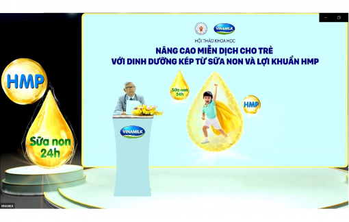 Hội thảo khoa học về tăng cường miễn dịch cho trẻ từ sữa non và lợi khuẩn HMP