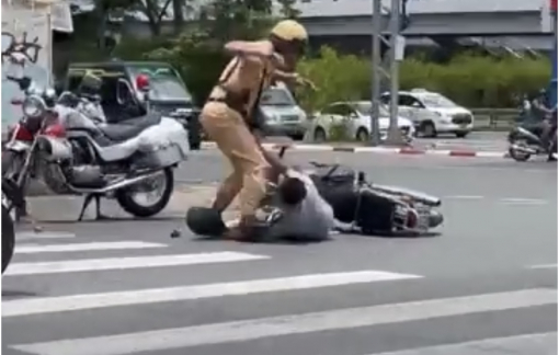 Công an TPHCM lên tiếng vụ CSGT "động tay, động chân" với người tham gia giao thông