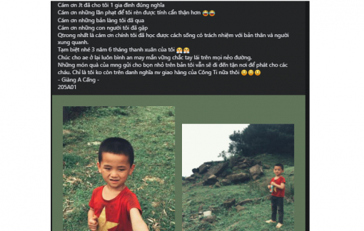 “Tâm thư” của chàng shipper vùng cao khiến cư dân “xiêu lòng”