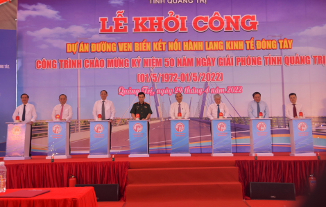 Khởi công đường ven biển hơn 2.000 tỷ đồng ở Quảng Trị