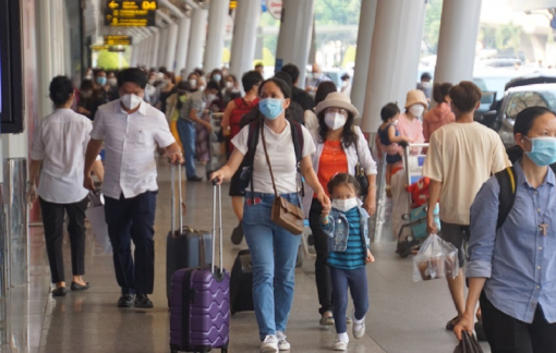 Gần 180.000 khách "đổ bộ" sân bay Nội Bài, Tân Sơn Nhất ngày cuối kỳ nghỉ lễ