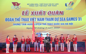 Herbalife Nutrition đồng hành cùng lễ xuất quân của Đoàn Thể thao Việt Nam tham dự SEA Games 31