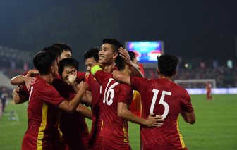 U.23 Việt Nam thắng tưng bừng trước Indonesia trong trận ra quân SEA Games 31