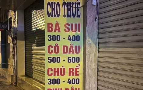 Thuê chồng làm đám cưới cho cha mẹ vui lòng