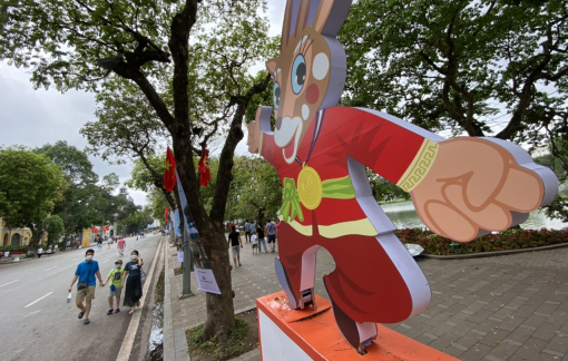Hà Nội thay "áo mới" đón SEA Games 31