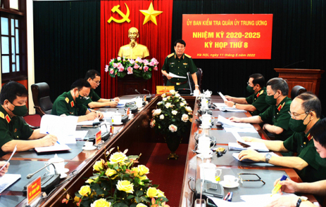 Ủy ban Kiểm tra Quân ủy Trung ương xem xét, đề nghị kỷ luật nhiều quân nhân
