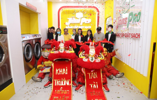 Masan khai trương cửa hàng giặt ủi chuyên nghiệp Joins Pro đầu tiên
