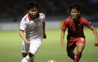 Tuyển nữ Việt Nam đè bẹp Campuchia 7-0, chính thức vào bán kết
