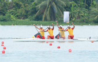 SEA Games 31: Thêm hai Huy chương Vàng cho tuyển đua thuyền Việt Nam