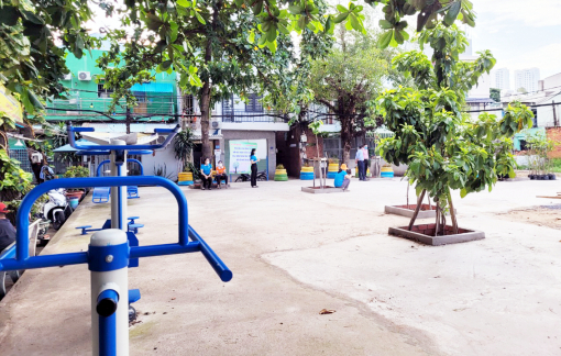 Công viên “mọc lên” từ bãi rác