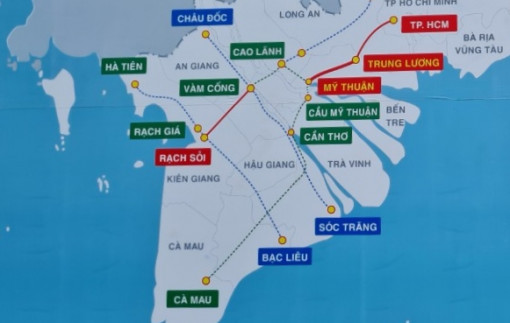 Sóc Trăng bố trí 1.000 tỷ đồng thực hiện dự án cao tốc Châu Đốc - Cần Thơ - Sóc Trăng