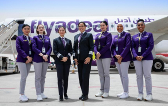 Ả Rập Xê Út lần đầu tiên có chuyến bay với phi hành đoàn toàn nữ