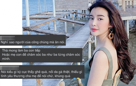 Diễn viên Cao Thái Hà xin lỗi sau phát ngôn “muốn làm vợ chồng với ba”
