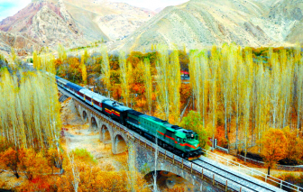 Độc đáo tuyến đường sắt từ Ba Tư đến Caspi