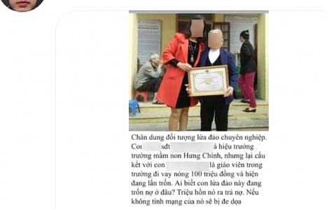 Nghệ An: Giáo viên nghỉ việc vì bị đòi nợ kiểu “khủng bố”