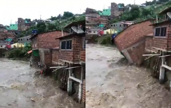Ít nhất 35 người tử vong do mưa lũ ở đông bắc Brazil