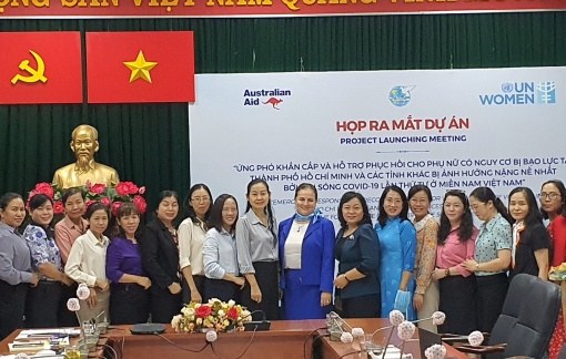 Sẽ có 8.000 phụ nữ được tiếp sức từ Dự án “Ứng phó khẩn cấp và hỗ trợ phục hồi cho phụ nữ..."