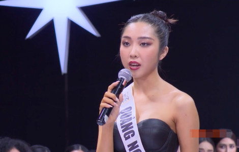"Máy nói" tại "Hoa hậu Hoàn vũ Việt Nam 2022" bị loại bất ngờ
