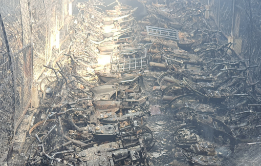 Hàng ngàn xe máy và ô tô bị cháy trong bãi xe của công an: Ai sẽ bồi thường?