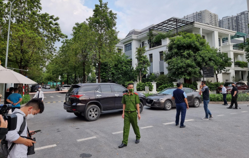 An ninh thắt chặt nơi ở của Chủ tịch TP. Hà Nội Chu Ngọc Anh