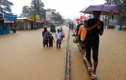 Lũ lụt kinh hoàng càn quét Bangladesh, Ấn Độ: Ít nhất 41 người chết