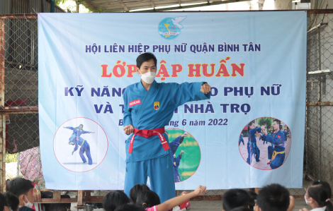 Hướng dẫn kỹ năng tự vệ cho phụ nữ, trẻ em và thành lập tổ phụ nữ công nhân lao động nhà trọ