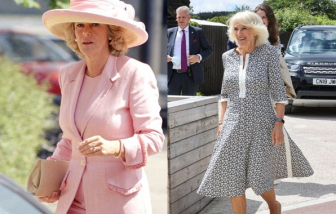 Bà Camilla - nữ Công tước xứ Cornwall U80 vẫn diện đồ trẻ trung