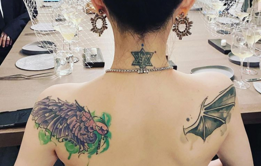 Từ Hy Viên khoe ảnh cưới, công chúng "choáng" với hình xăm