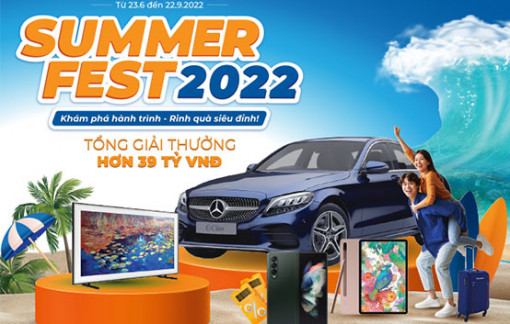 “Khám phá hành trình - Rinh quà siêu đỉnh” cùng Sacombank