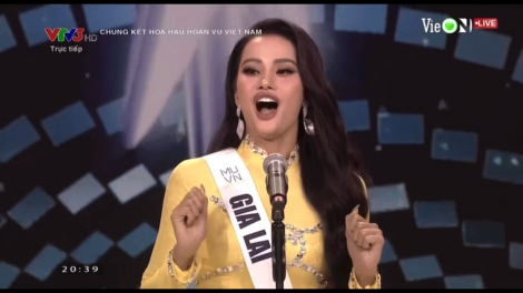 Clip: Thí sinh "Hoa hậu Hoàn vũ Việt Nam 2022" vấp liên tục khi trình bày quan điểm