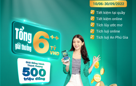 Cơ hội trúng thưởng 500 triệu đồng khi gửi tiền tại BIDV