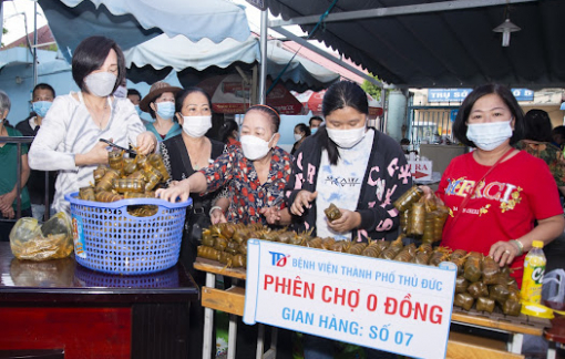 Phiên chợ 0 đồng tại Bệnh viện TP. Thủ Đức