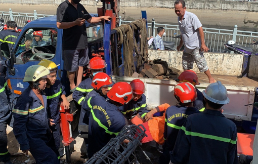 Sập công trình xây dựng ở TPHCM, 2 người thương vong